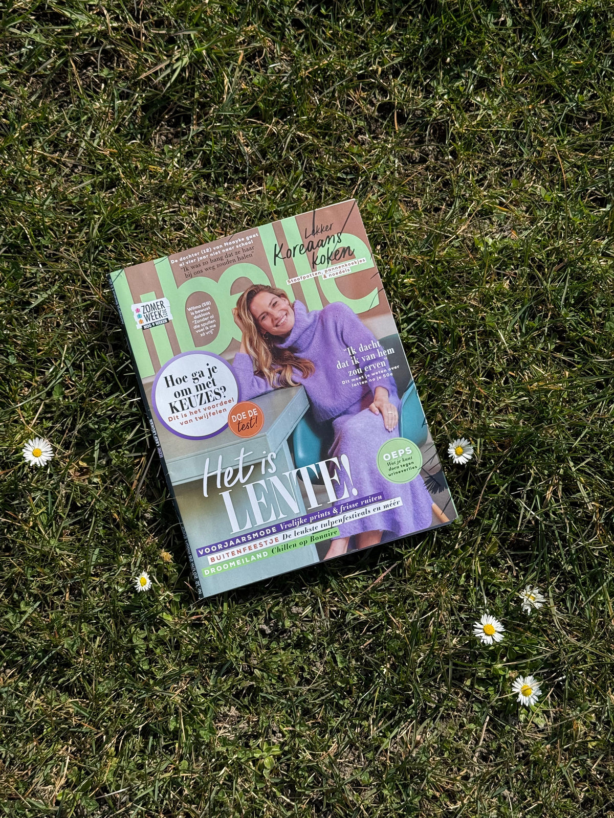 123plaktegels in het weekblad Libelle