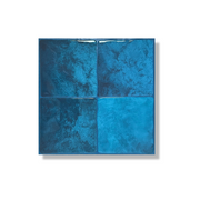 Plaktegel Deep blue vierkant 1mm