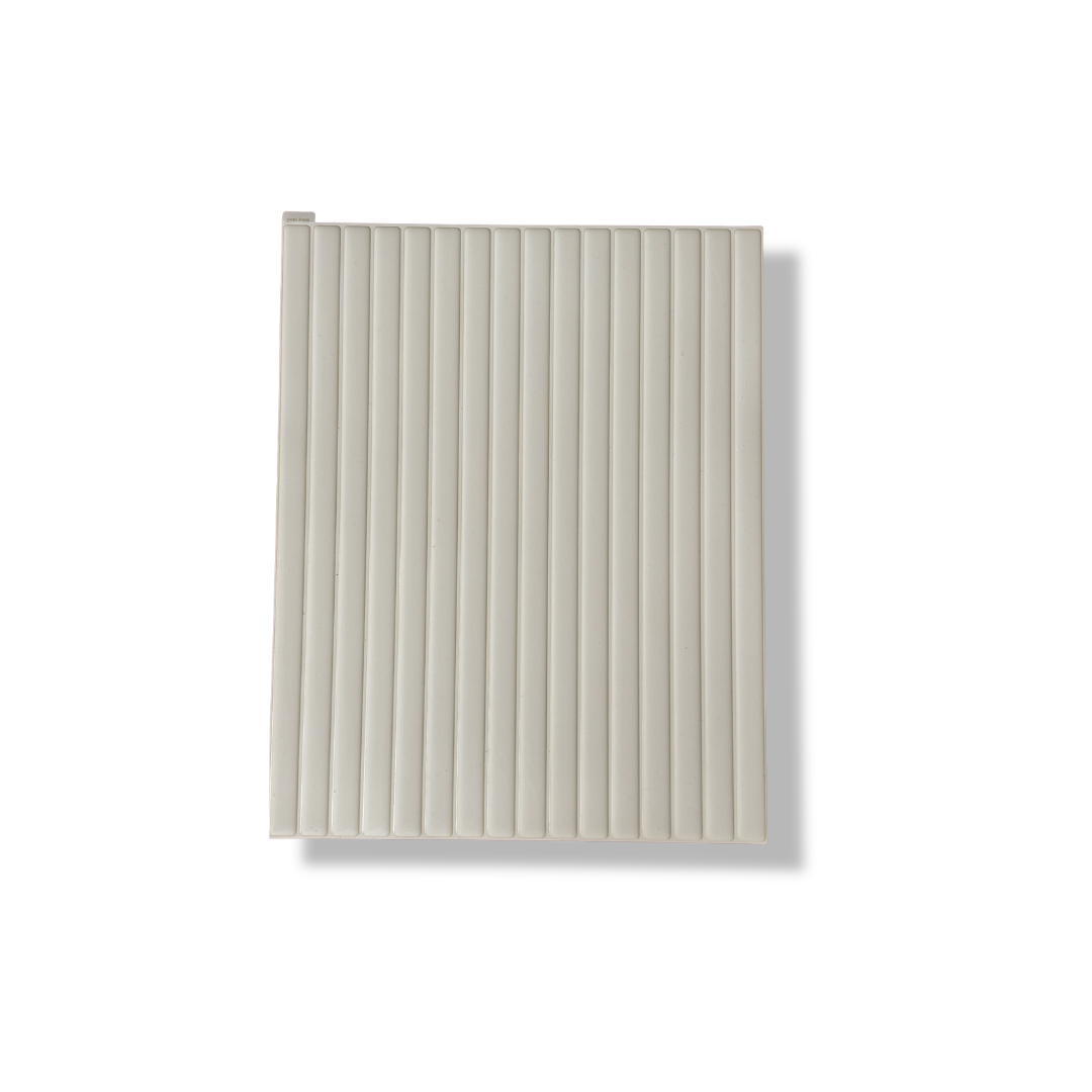 Klebefliese Rose Glow Chevron 1mm