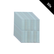 Klebefliese Rose Glow Chevron 1mm